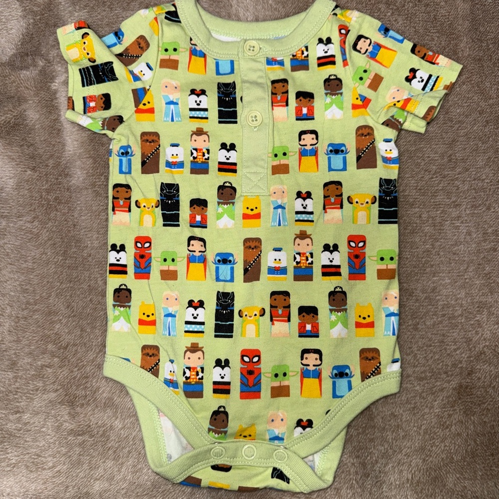 3-6 month Colorful Baby Rompers Set - Picture 8 of 8